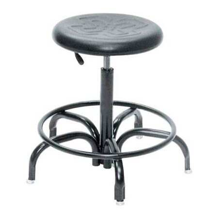 Biofit BioFit Ergonomic Stool - Black Polyurethane Seat - Seat Height Range 17" -21" CXS-L-HG